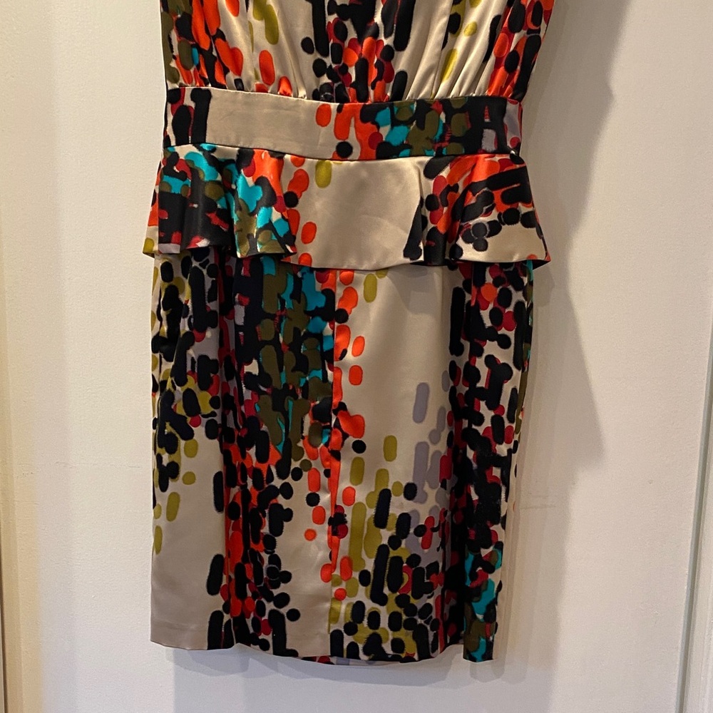 Jessicas simpson , Colorful Abstract Print Dress - Picture 10 of 14